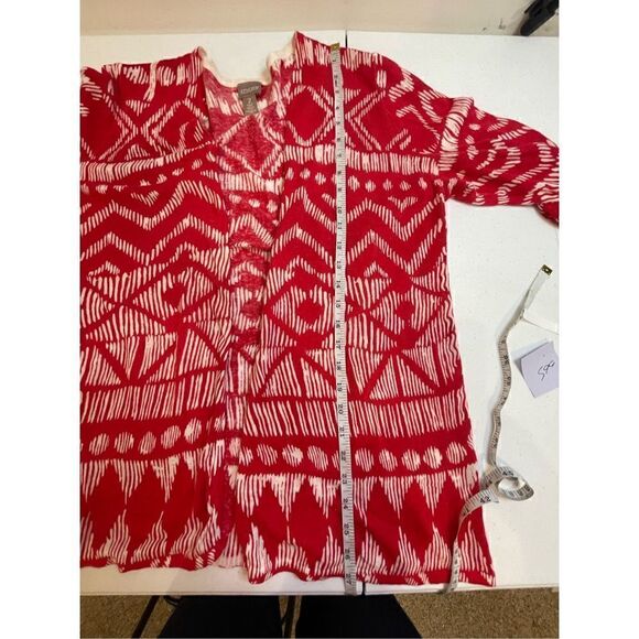 Chicos women’s bundle lot cardigan and blouse size 2 medium - Picture 7 of 12